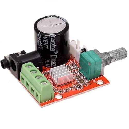 Amplificador estereo audio Hi-Fi 2x10W PAM8610 Modulo
