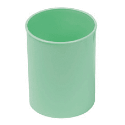 Portalapices plastico redondo  Verde claro