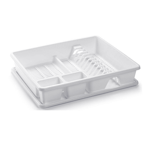 Escurreplato de plastico  Blanco