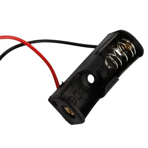 Portapilas para 1 Pila A23 8LR932 MN21 V23GA LR23 de 12V  Negro