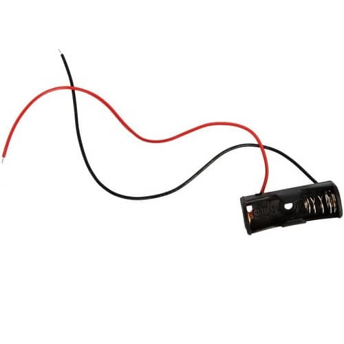 Portapilas para 1 Pila A23 8LR932 MN21 V23GA LR23 de 12V  Negro
