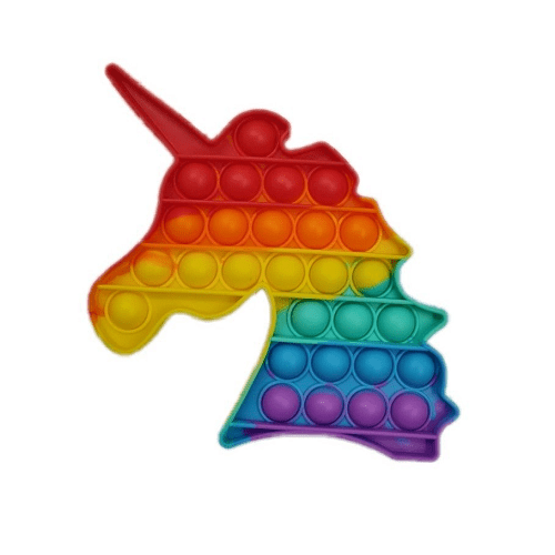 Fidget It Toy Juguete antiestres unicornio  Multicolor