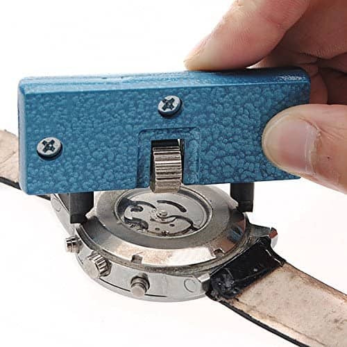 Abridor de reloj ajustable universal  Azul