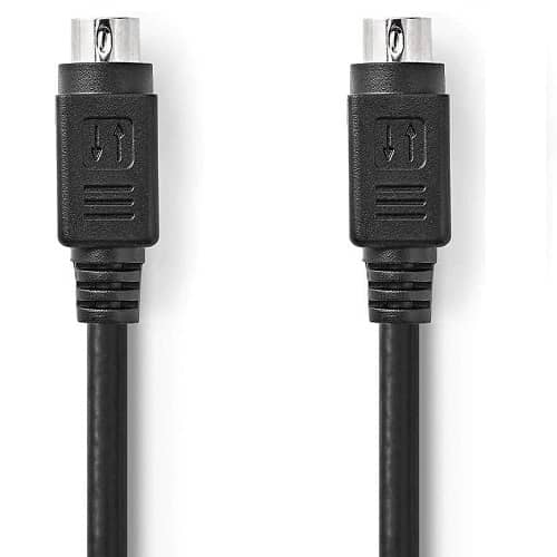 Cable S-Video macho-macho 2 M Negro