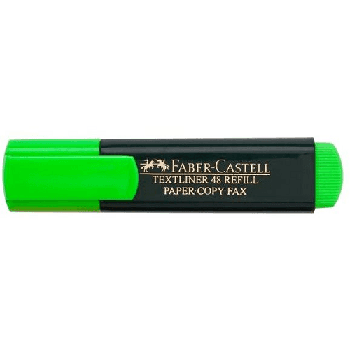 Rotulador Faber-Castell Textliner 48  Verde