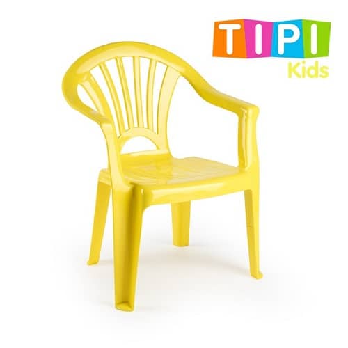 Silla infantil plastico Amarillo