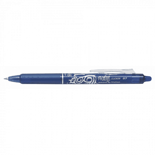 Boligrafo Borrable Pilot Frixion Clicker  Azul