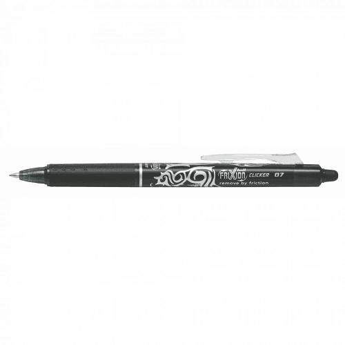 Boligrafo Borrable Pilot Frixion Clicker  Negro