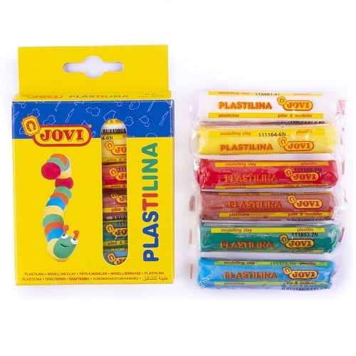 Plastilina Jovi 6 unidades 15gr  Multicolor