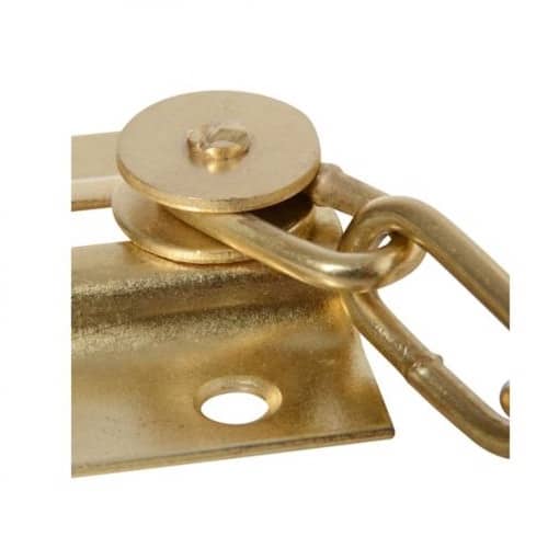 Cadena de seguridad para puerta 85x45 mm  Dorado