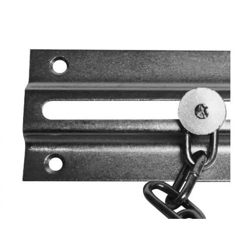 Cadena de seguridad para puerta 85x45 mm Gris