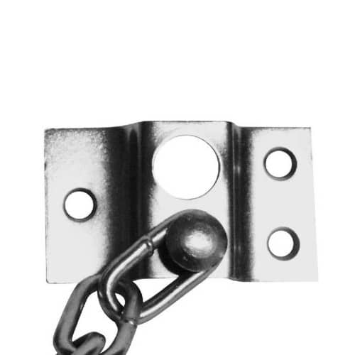 Cadena de seguridad para puerta 85x45 mm  Gris