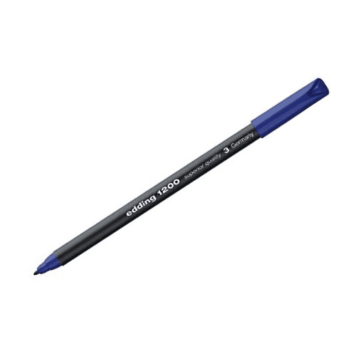 Edding 1200 Rotulador Punta Fina  Azul