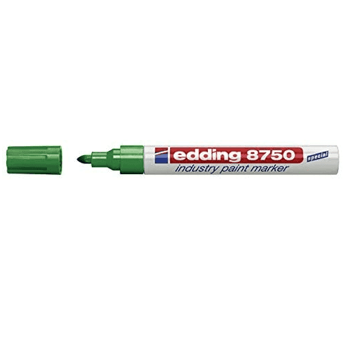 Edding 8750 Marcador Permanente Punta Redonda  Verde