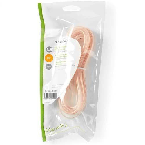 Cable antena para recepcion de emision FM 1.8 M Rosa