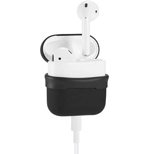 Funda silicona airpods  Negro