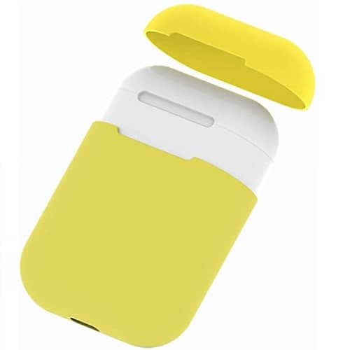 Funda silicona airpods  Amarillo claro