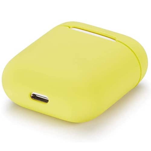 Funda silicona airpods  Amarillo claro
