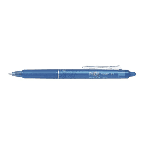 Boligrafo Borrable Pilot Frixion Clicker  Azul claro