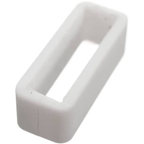 Pasador de goma para correas de reloj 22 mm Blanco