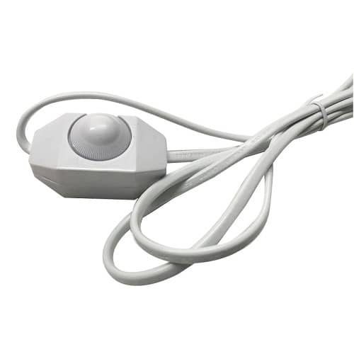 Cable alimentacion con regulador intensidad tipo C 1.8 M Blanco