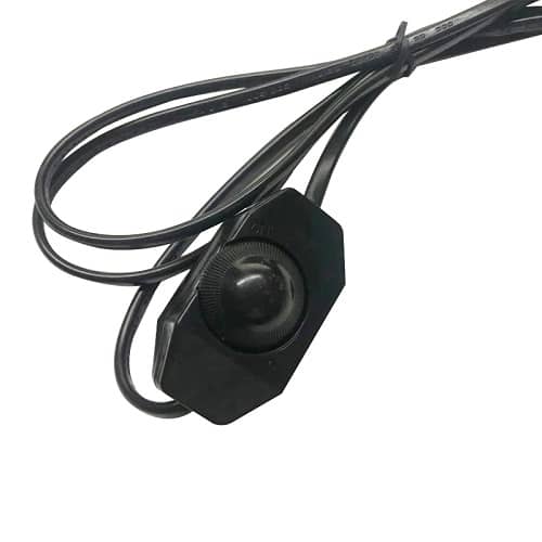 Cable alimentacion con regulador intensidad tipo C 1.8 M Negro