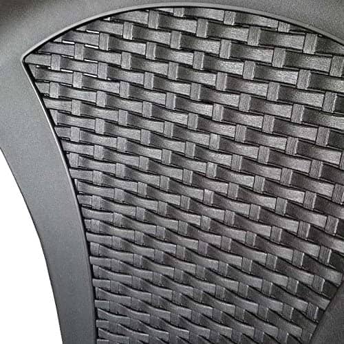 Silla plastico apilable modelo 4  Negro
