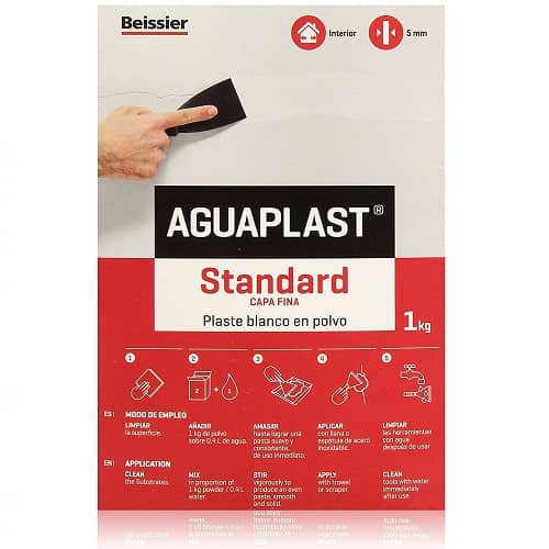 Aguaplast standard capa fina 1 Kg Blanco