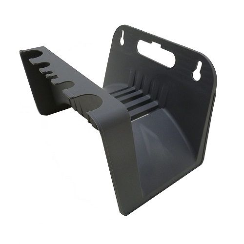 Colgador para Manguera de jardin plastico Negro