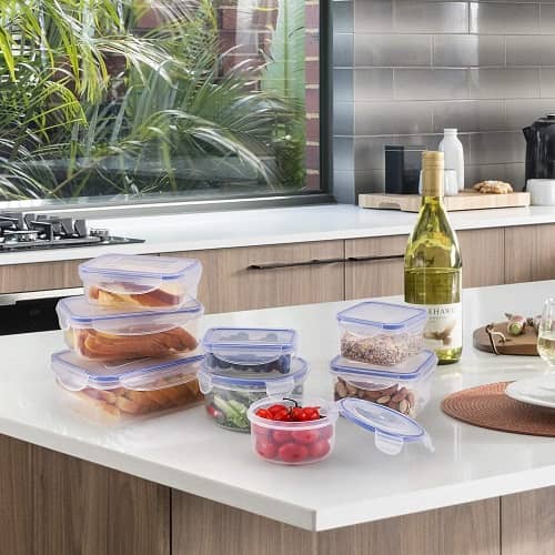 Fiambrera almacenamiento de alimento 3 Litros Multicolor