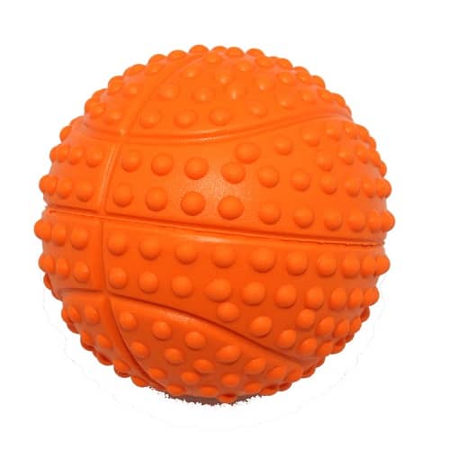 Pelota para Perro basket 6 cm Naranja