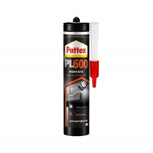 Adhesivo Pattex PL600 Montafix 300 ml Beige