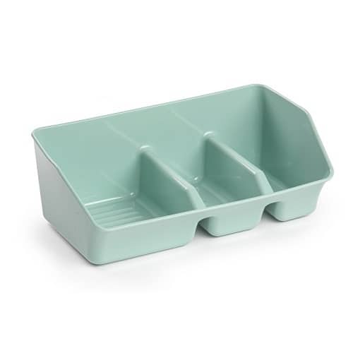 Organizador fregadero estropajero plastico  Verde claro