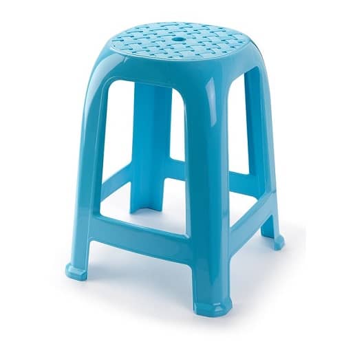 Taburete de plastico  Turquesa