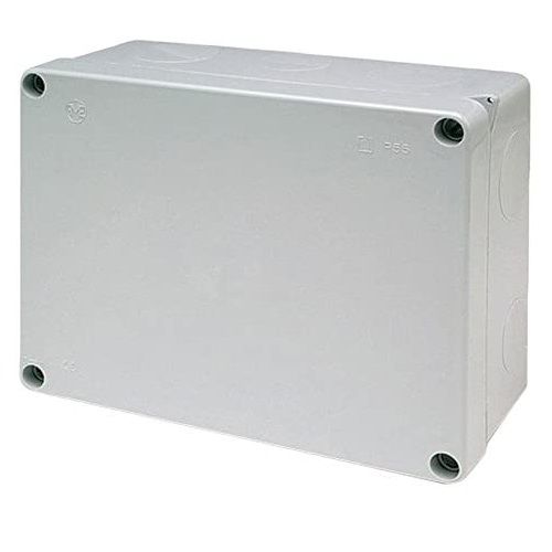 Caja estanca IP55 220x170x85 cm con tornillos  Gris