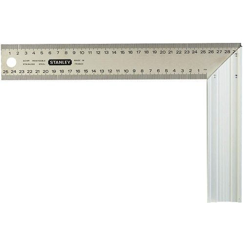 Escuadra Carpintero 140x250mm Acero inoxidable