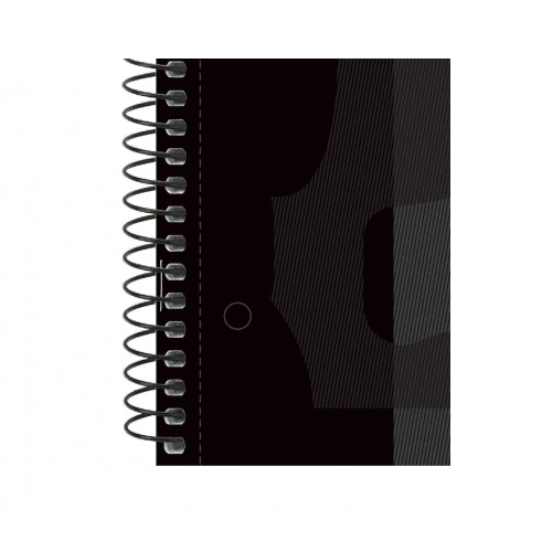 Cuaderno Oxford Classic 1 Linea - 80 Hojas A4 Negro