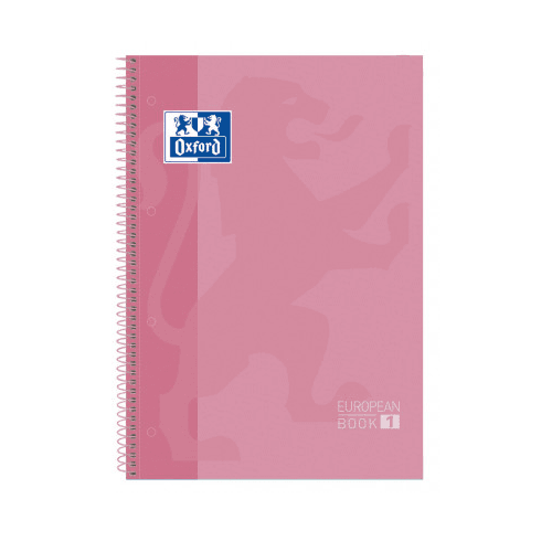 Cuaderno Oxford Classic 1 Linea - 80 Hojas A4 Rosa