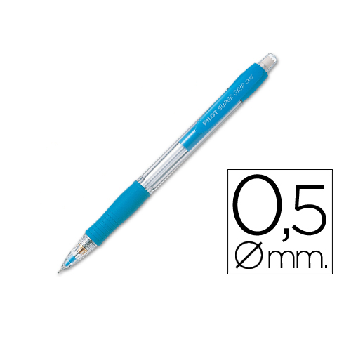 Portaminas Pilot Super Grip  Azul claro