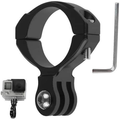 Soporte de Bicicleta para Cámara Deportiva compatible GoPro  Negro