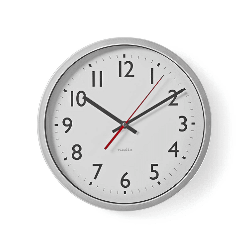 Reloj de pared 25 cm  Blanco