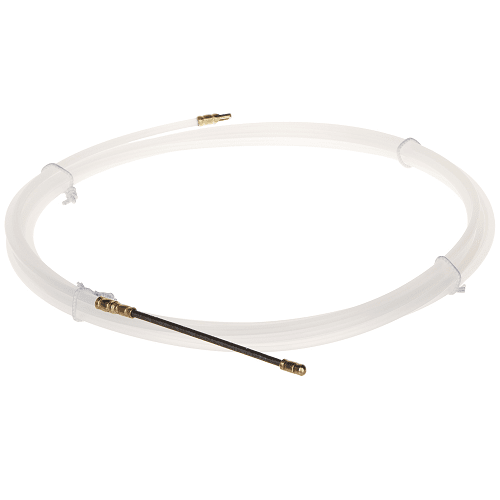 Guía pasacables de Nylon macizo 3 mm 20 M Blanco