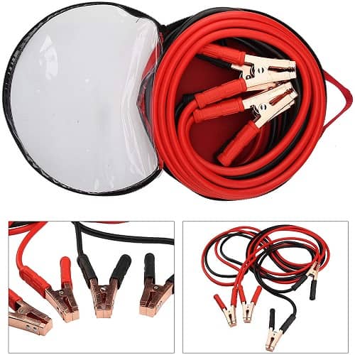 Pinzas de bateria de Coche y Motos 2.5 M rojo-negro 1200 A