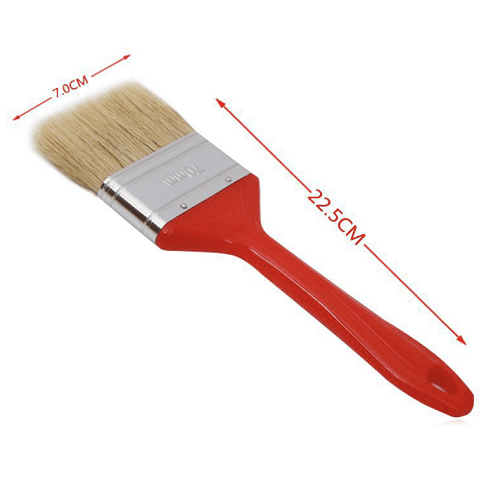 CABLEPELADO Rodillo de pintura con mango de plastico 100 mm Naranja
