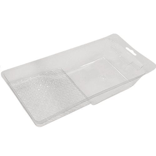 Funda transparente para bandejas de rodillo  Transparente
