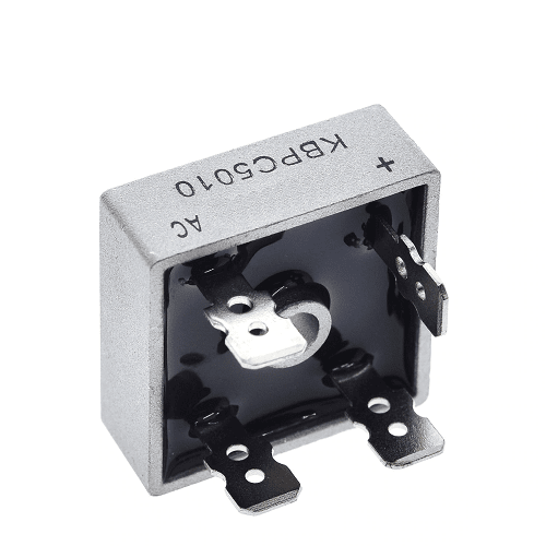 Rectificador Puente 50A 1000V con disipador