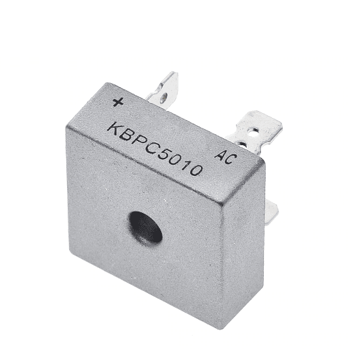 Rectificador Puente 50A 1000V con disipador