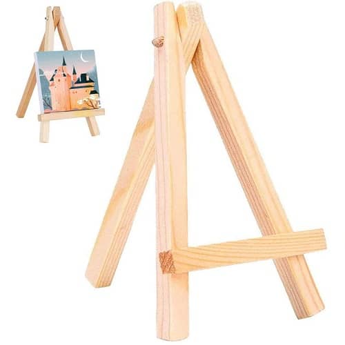 Mini-caballete de pintura para escritorio 24 cm