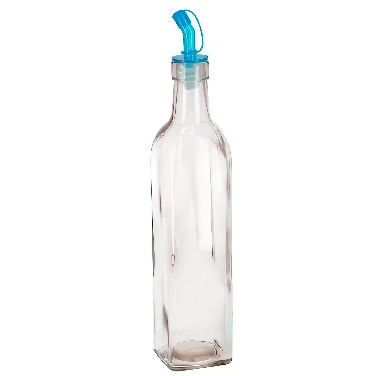 Aceitera de cristal con tapón dosificador color aleatorio 500 ml Transparente