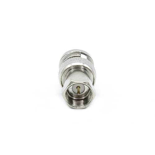 Adaptador antena F macho a bnc macho  Gris